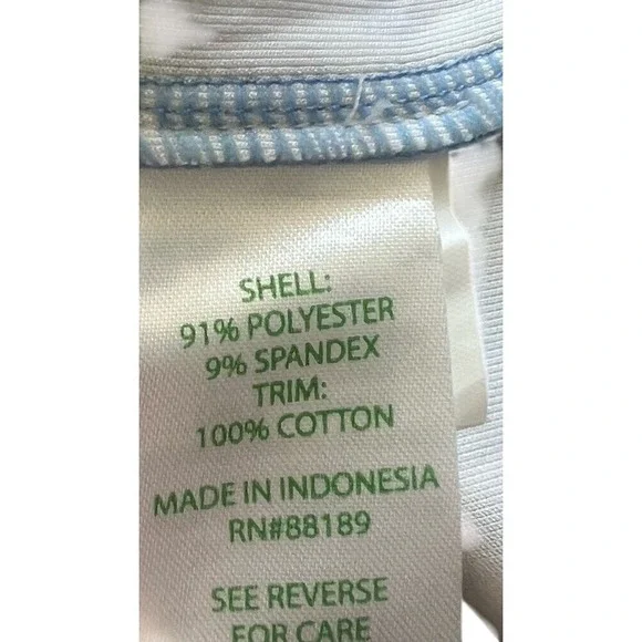 Lilly Pulitzer Elephants Print Square Neck A Line Dress Size 6 Blue White Pink - Picture 11 of 11